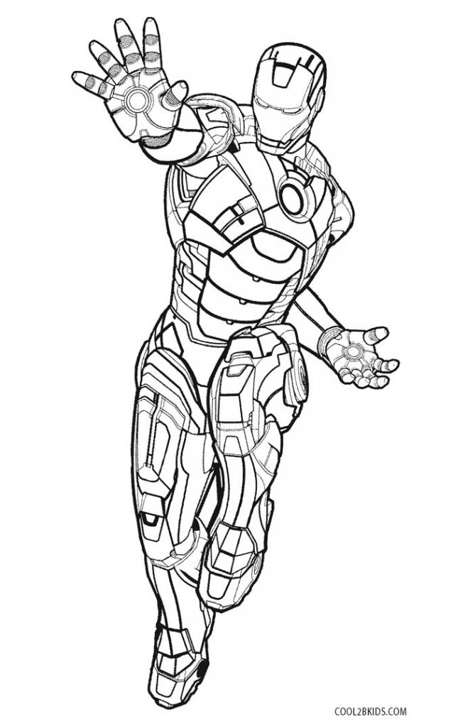 Iron Man 4 Coloring Pages Free Printable 114