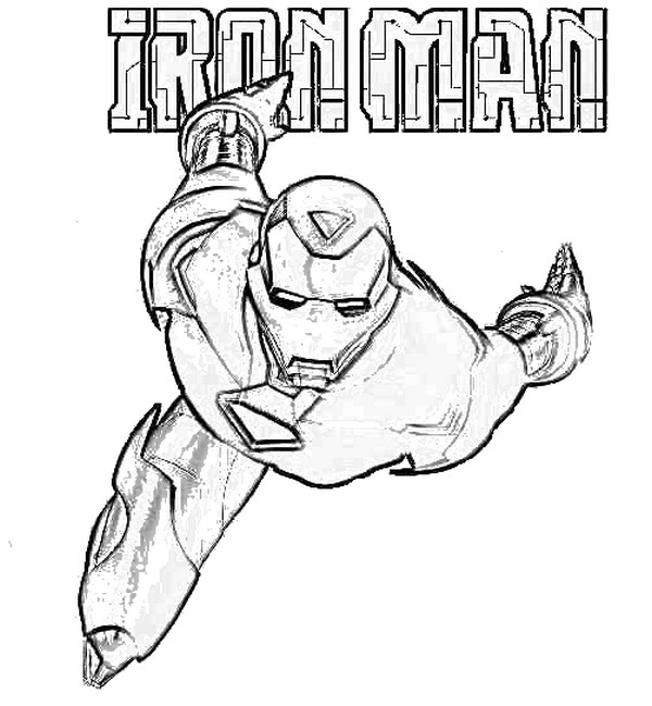 Iron Man 4 Coloring Pages Free Printable 116