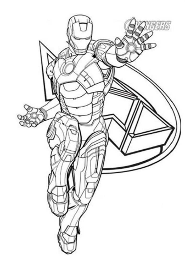 Iron Man 4 Coloring Pages Free Printable 121