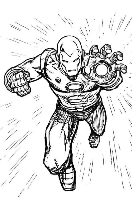 Iron Man 4 Coloring Pages Free Printable 122