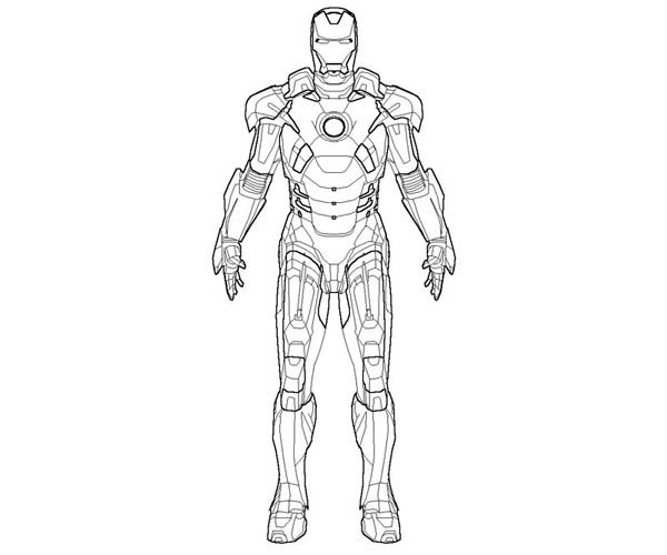 Iron Man 4 Coloring Pages Free Printable 124