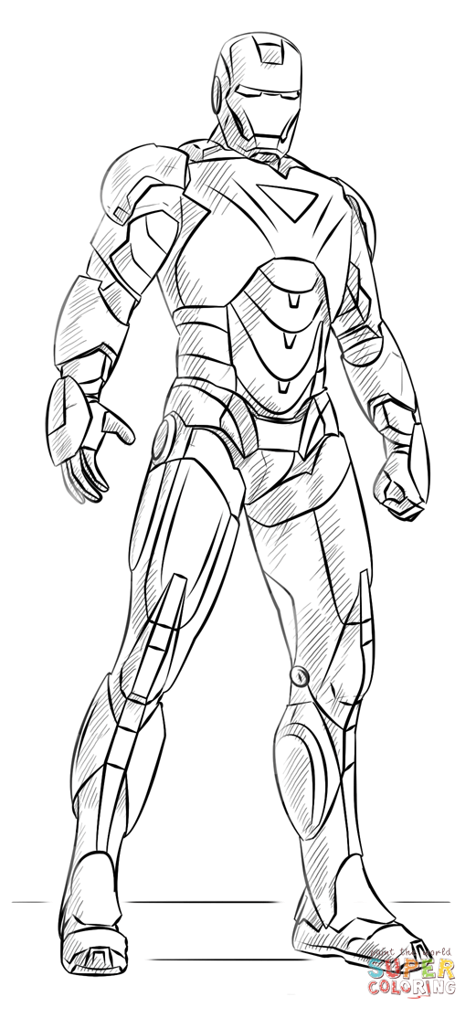 Iron Man 4 Coloring Pages Free Printable 13