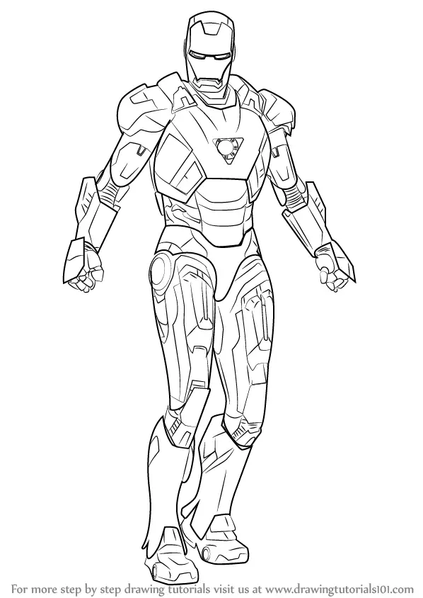 Iron Man 4 Coloring Pages Free Printable 134