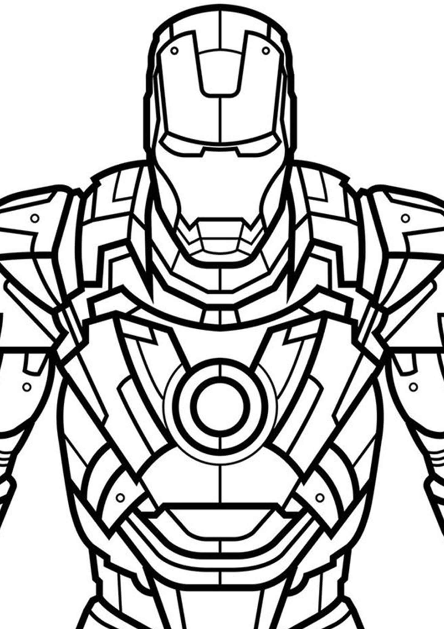 Iron Man 4 Coloring Pages Free Printable 24