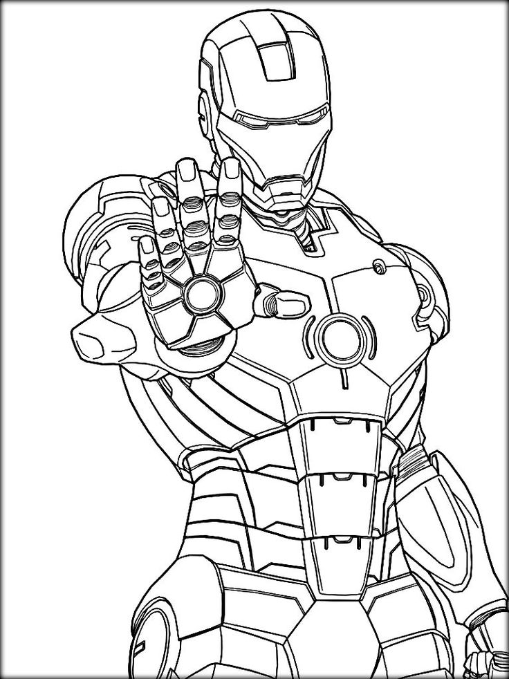 Iron Man 4 Coloring Pages Free Printable 27