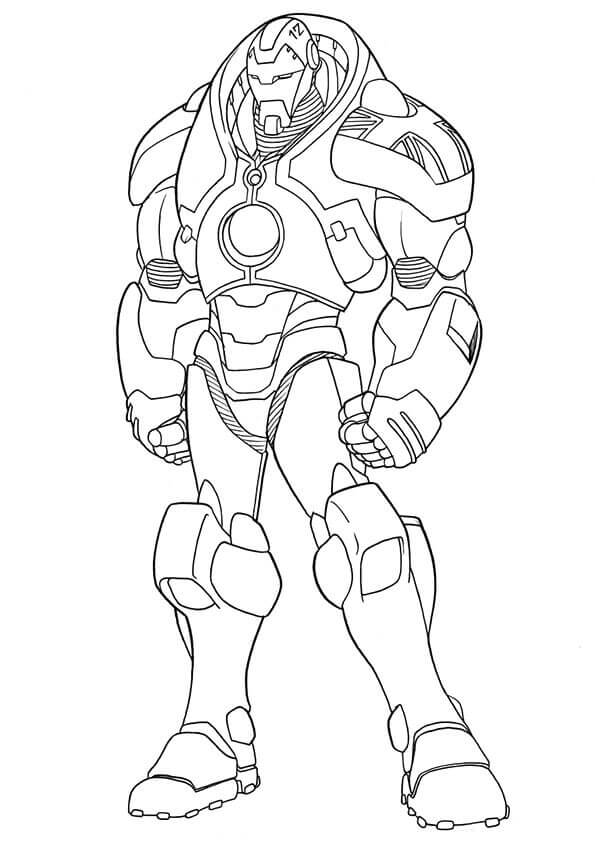 Iron Man 4 Coloring Pages Free Printable 30