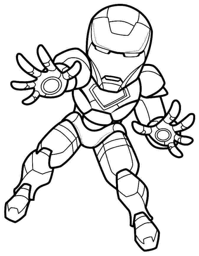 Iron Man 4 Coloring Pages Free Printable 40