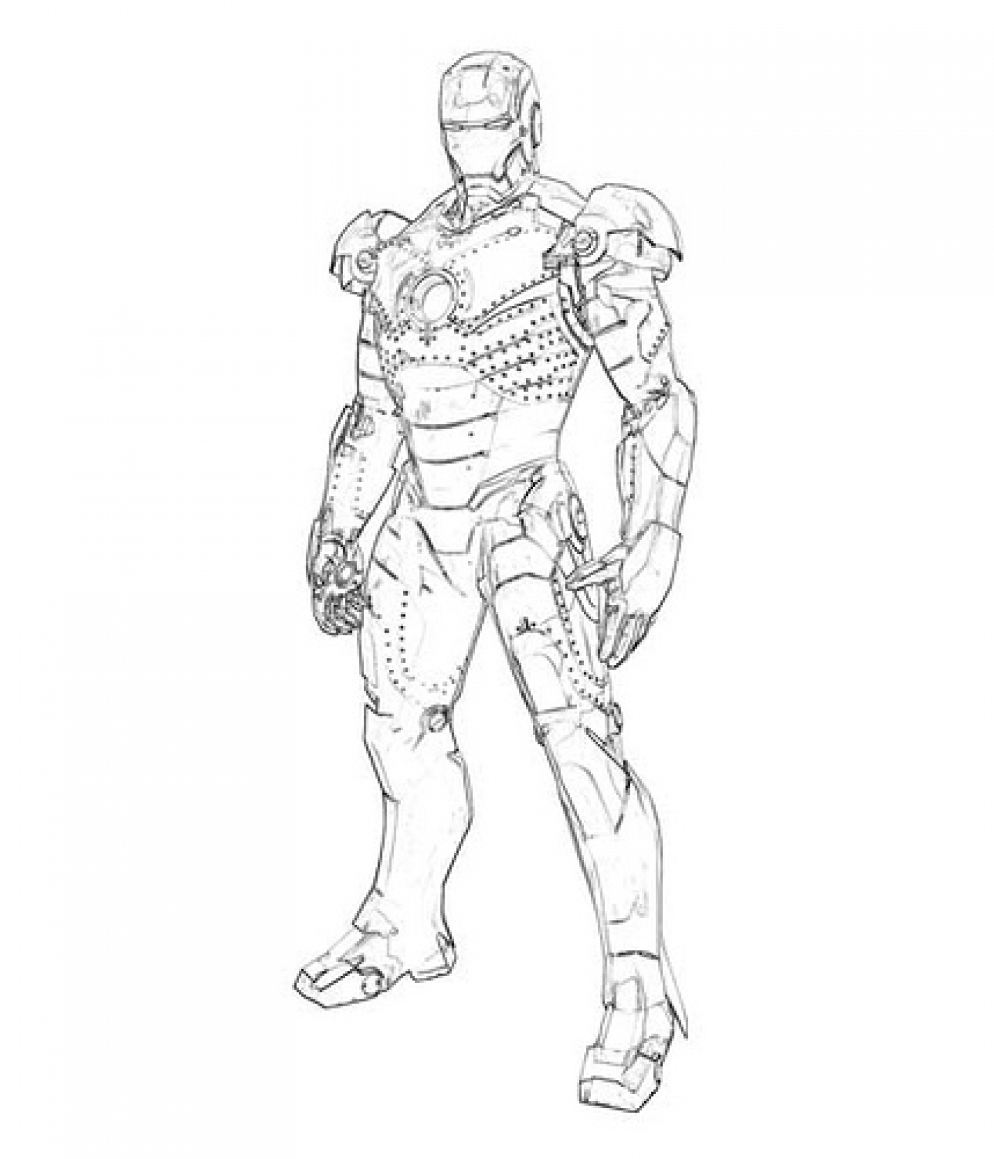 Iron Man 4 Coloring Pages Free Printable 5