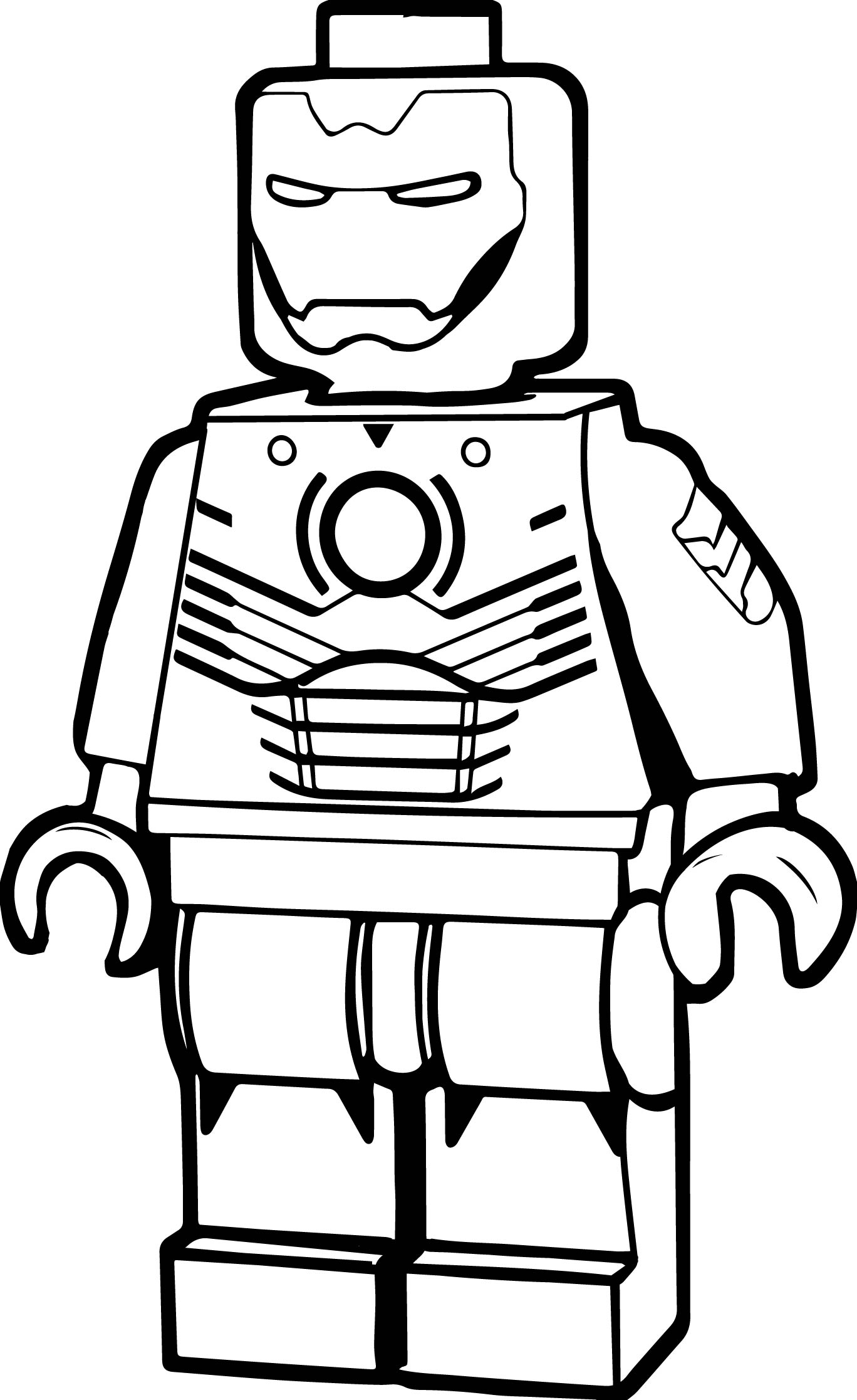 Iron Man 4 Coloring Pages Free Printable 55