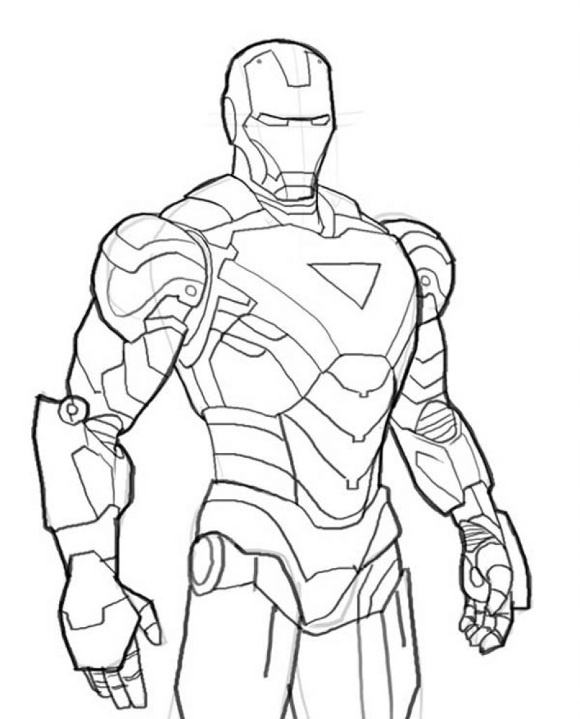 Iron Man 4 Coloring Pages Free Printable 64