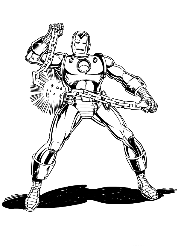 Iron Man 4 Coloring Pages Free Printable 65