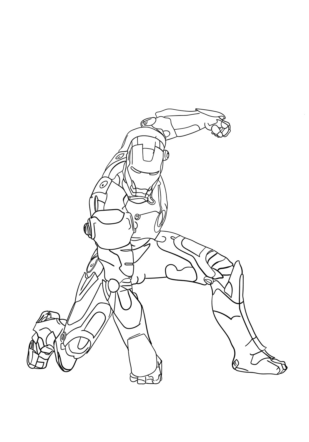 Iron Man 4 Coloring Pages Free Printable 69