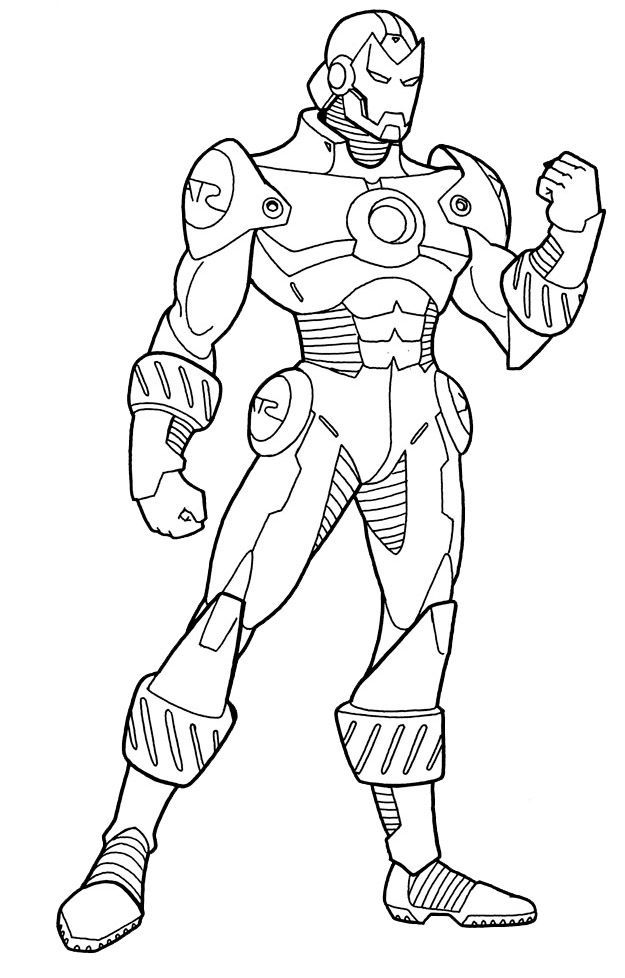 Iron Man 4 Coloring Pages Free Printable 70