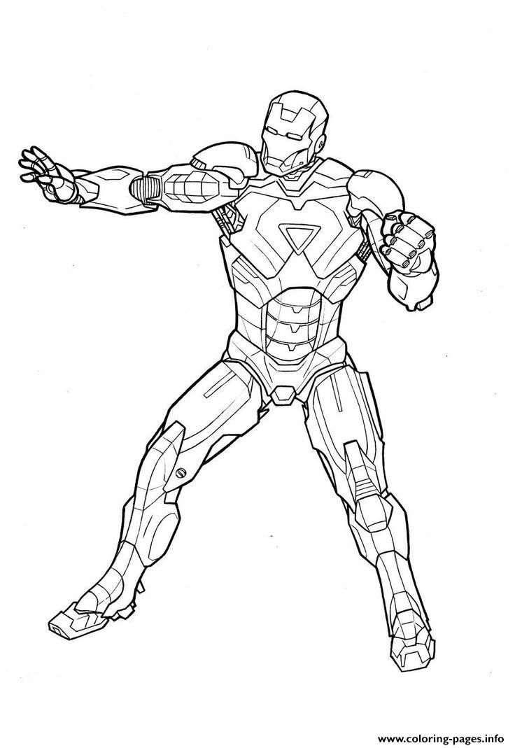 Iron Man 4 Coloring Pages Free Printable 71