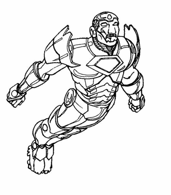 Iron Man 4 Coloring Pages Free Printable 73