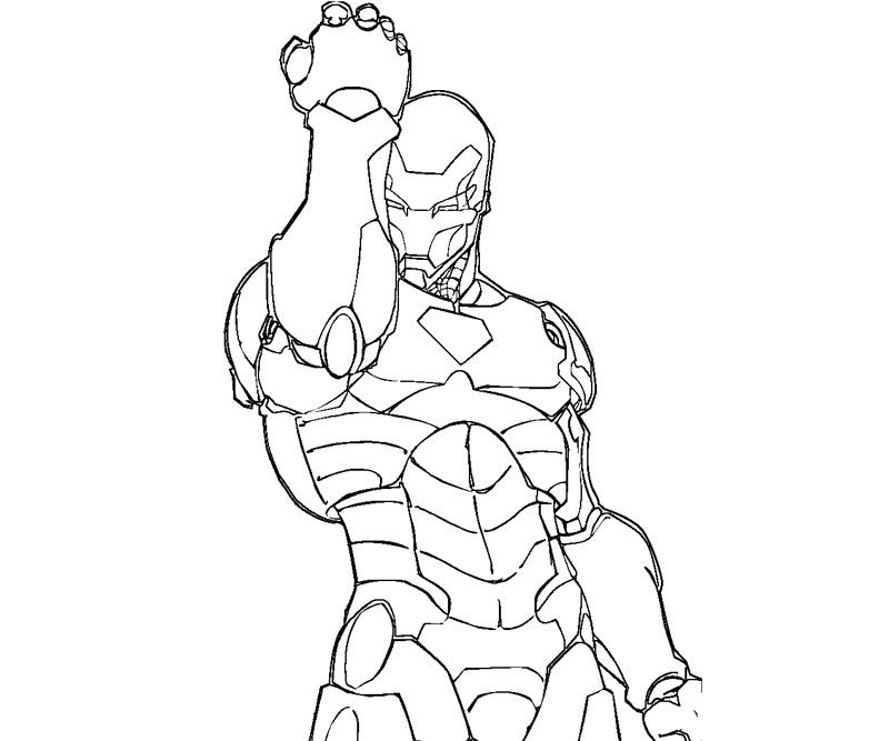 Iron Man 4 Coloring Pages Free Printable 77