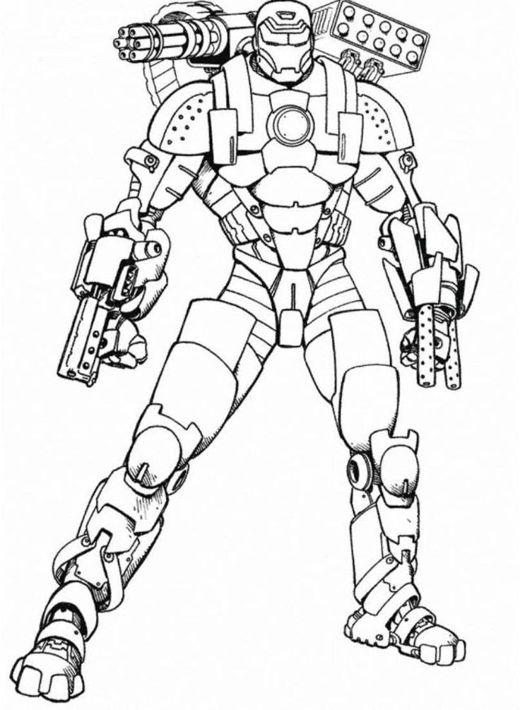 Iron Man 4 Coloring Pages Free Printable 79