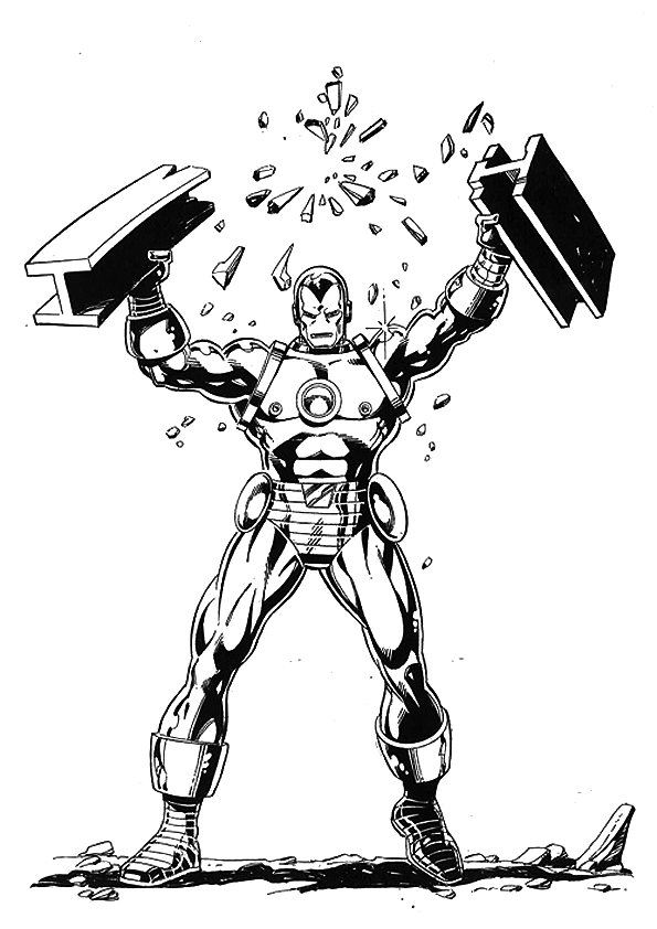 Iron Man 4 Coloring Pages Free Printable 80