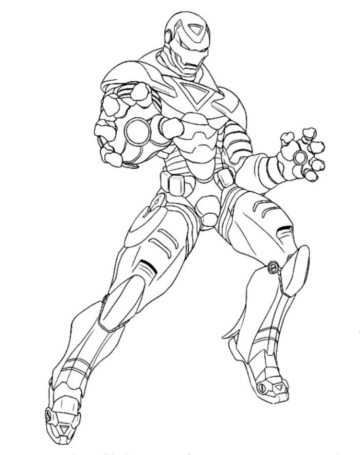 Iron Man 4 Coloring Pages Free Printable 81