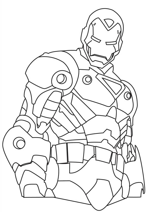 Iron Man 4 Coloring Pages Free Printable 87