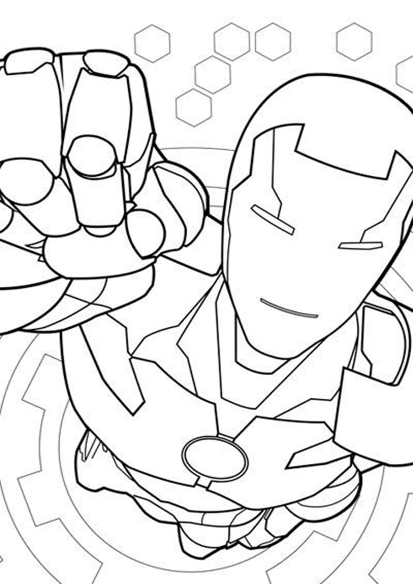 Iron Man 4 Coloring Pages Free Printable 89