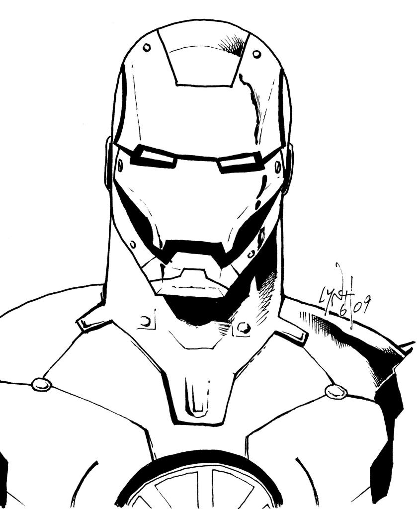 Iron Man 4 Coloring Pages Free Printable 90