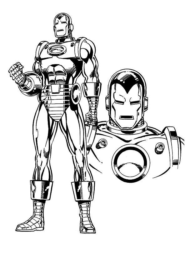 Iron Man 4 Coloring Pages Free Printable 91