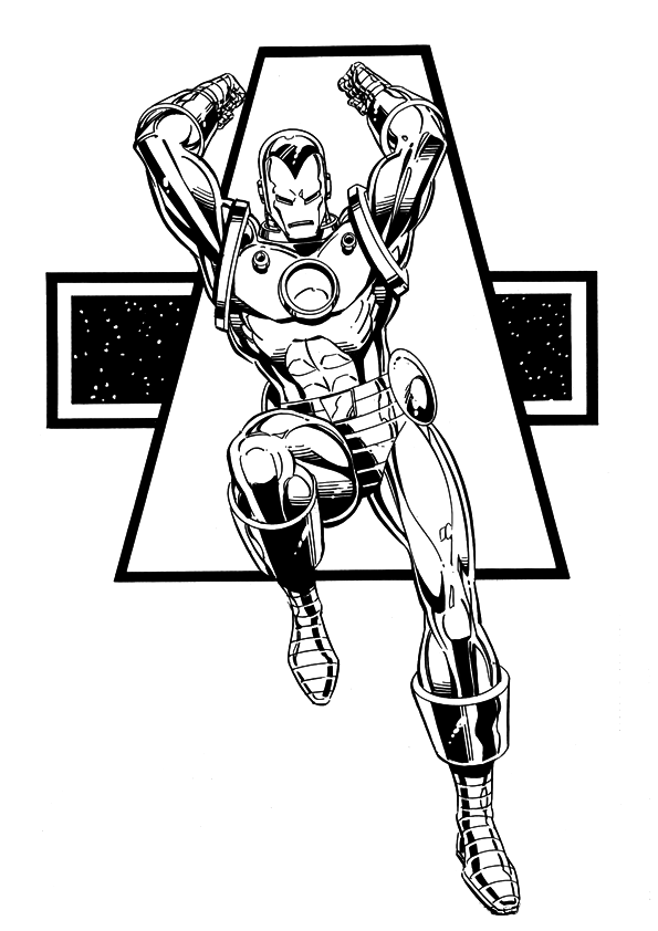 Iron Man 4 Coloring Pages Free Printable 94