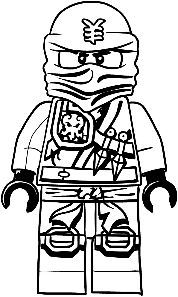 Lego Ninjago Coloring Pages Free Printable 10