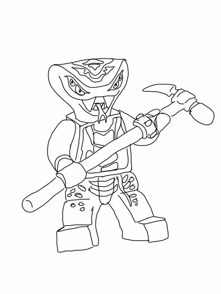 Lego Ninjago Coloring Pages Free Printable 100