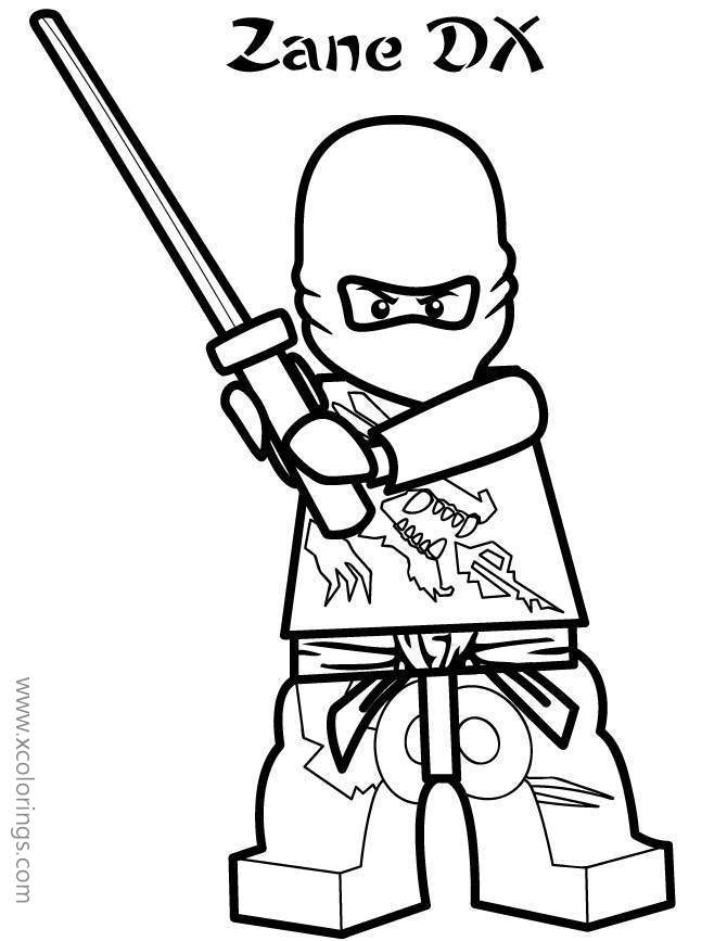 Lego Ninjago Coloring Pages Free Printable 102