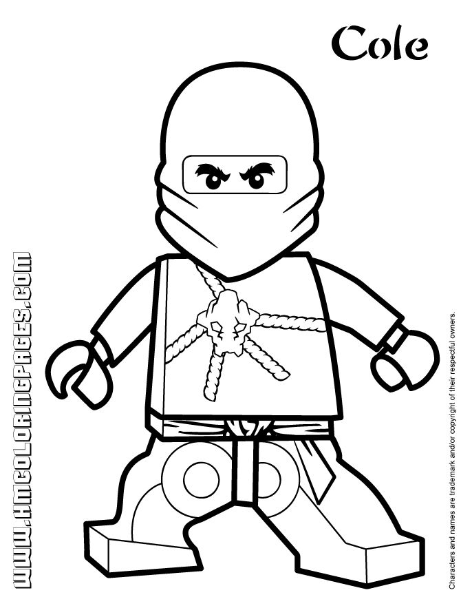 Lego Ninjago Coloring Pages Free Printable 103