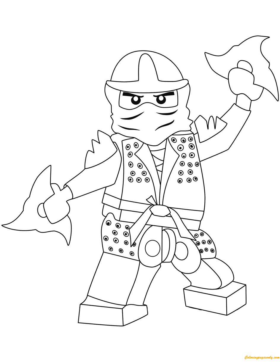 Lego Ninjago Coloring Pages Free Printable 104