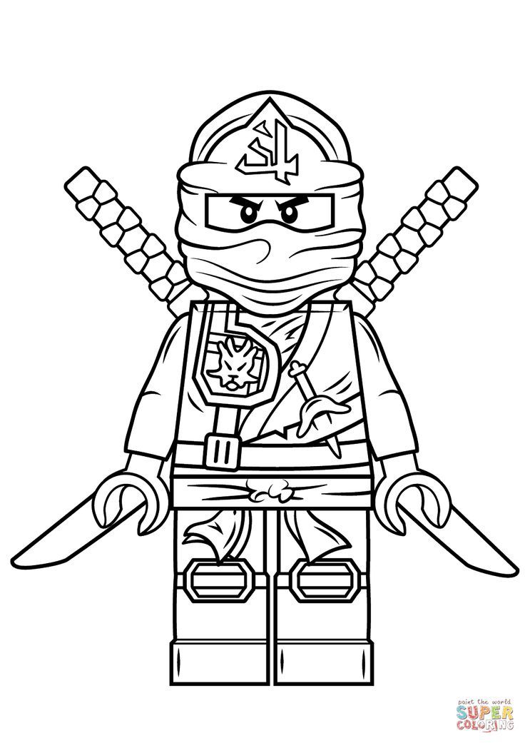 Lego Ninjago Coloring Pages Free Printable 106