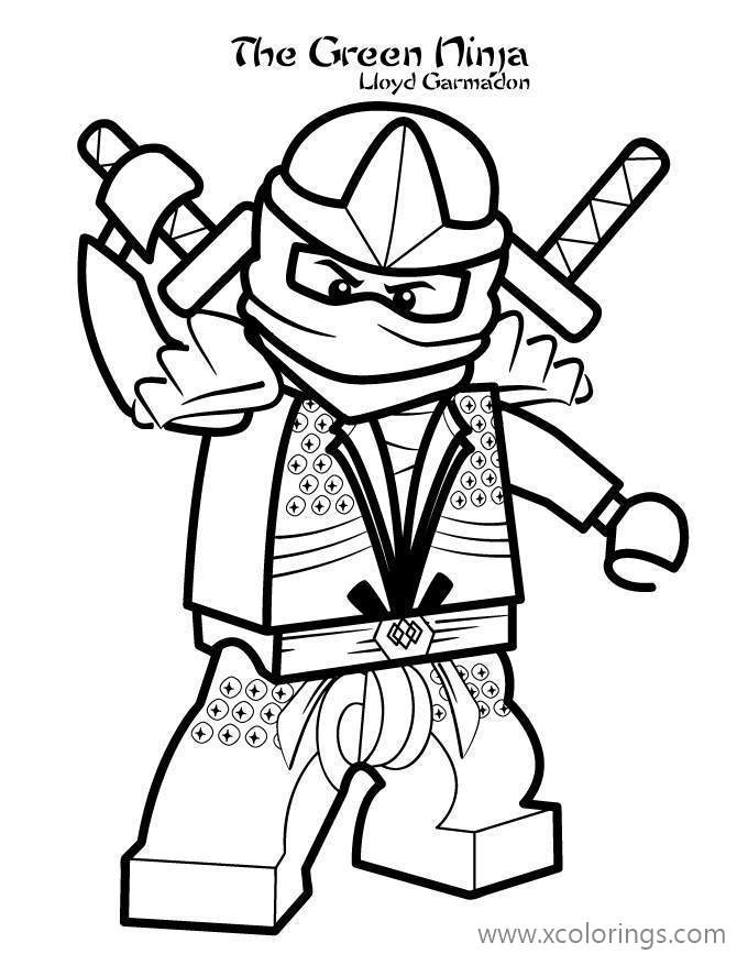 Lego Ninjago Coloring Pages Free Printable 107