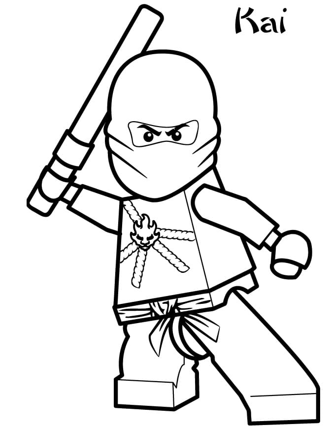 Lego Ninjago Coloring Pages Free Printable 109