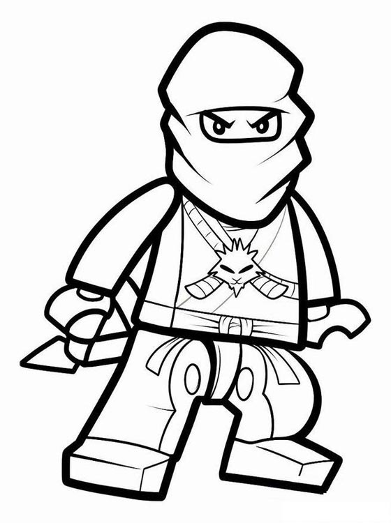 Lego Ninjago Coloring Pages Free Printable 11