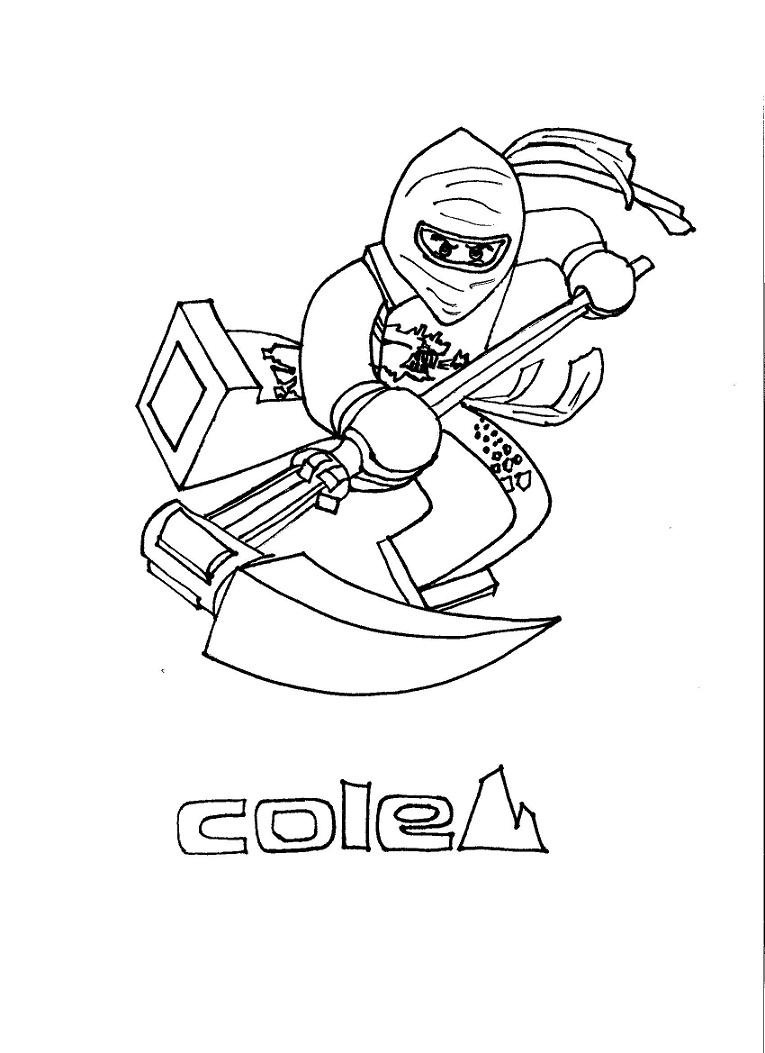 Lego Ninjago Coloring Pages Free Printable 113