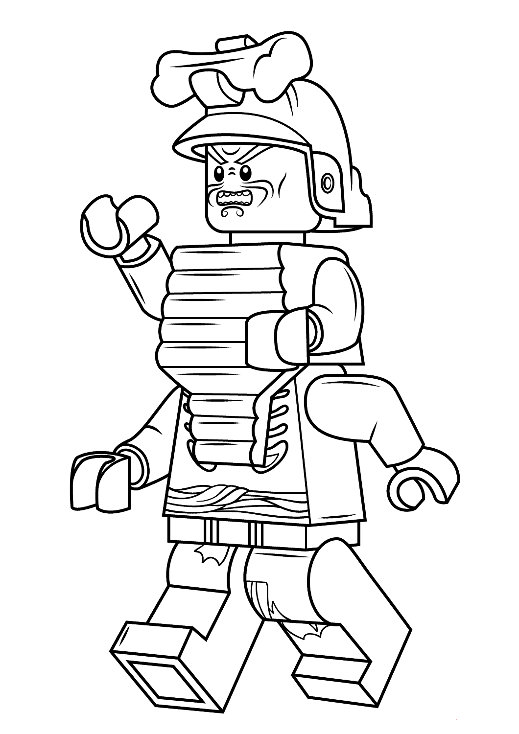 Lego Ninjago Coloring Pages Free Printable 114