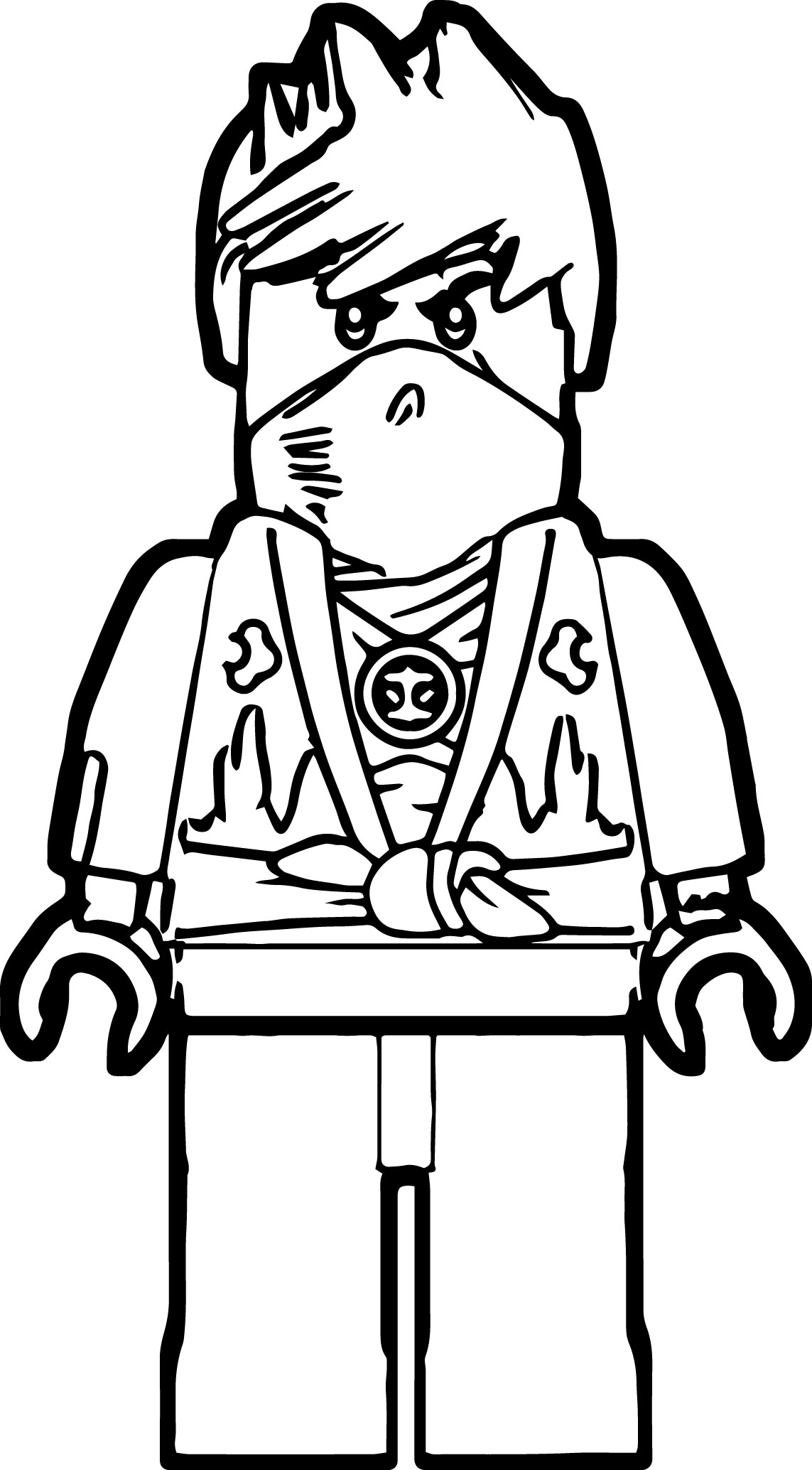 Lego Ninjago Coloring Pages Free Printable 117