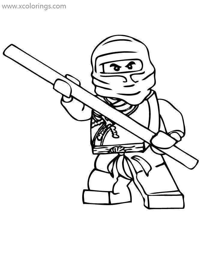 Lego Ninjago Coloring Pages Free Printable 118