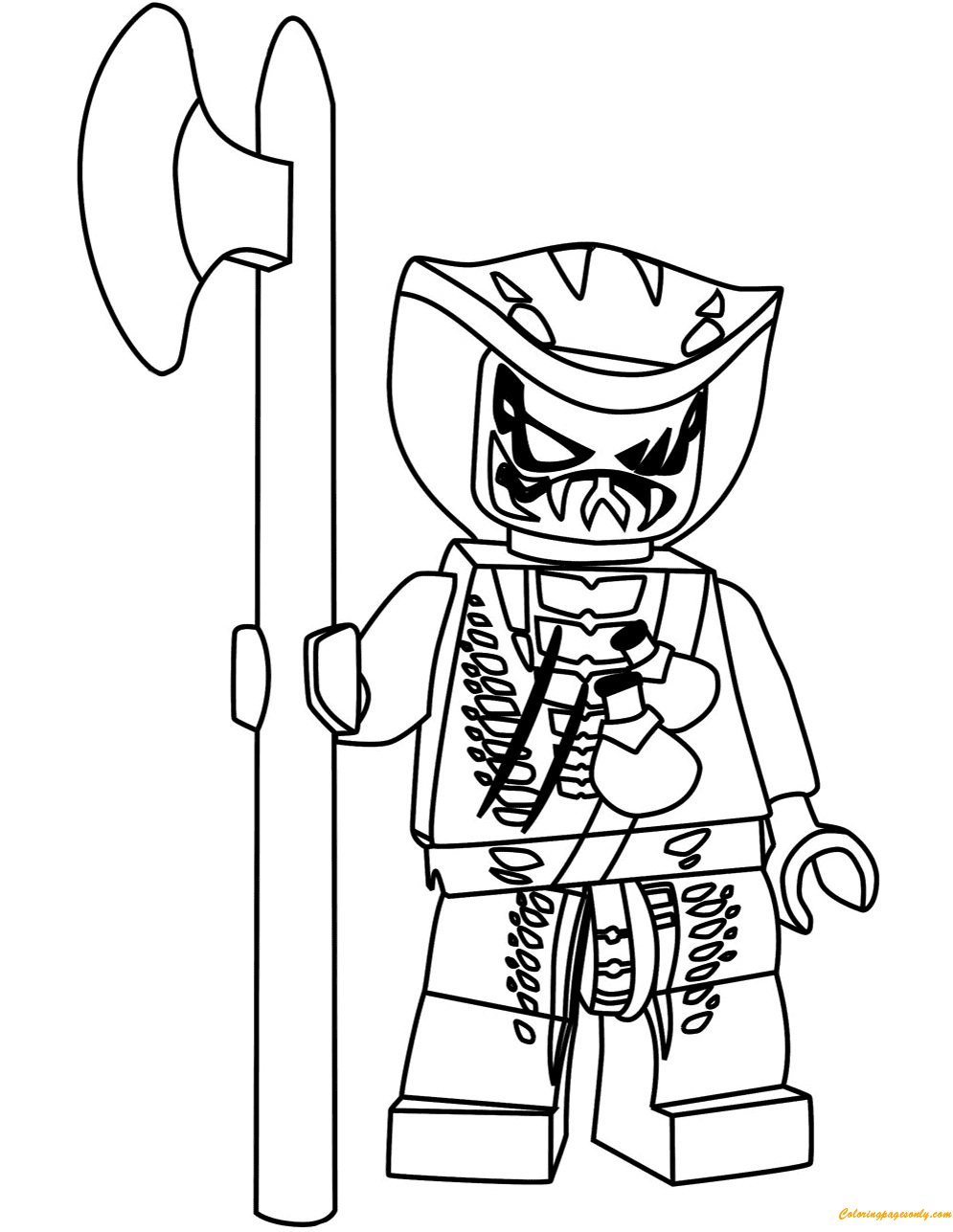 Lego Ninjago Coloring Pages Free Printable 12