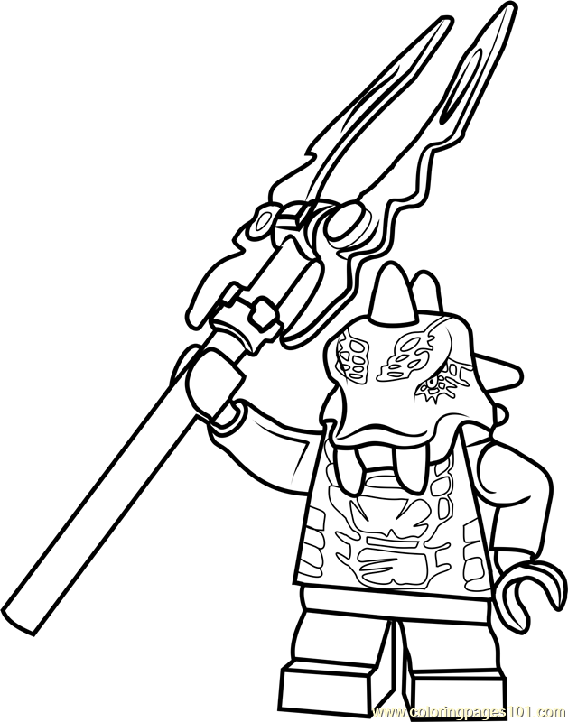 Lego Ninjago Coloring Pages Free Printable 122