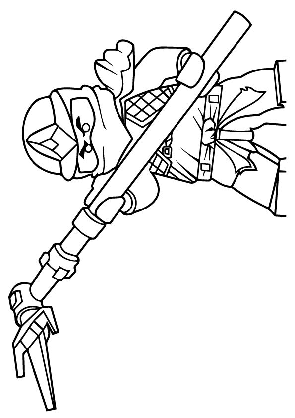 Lego Ninjago Coloring Pages Free Printable 13