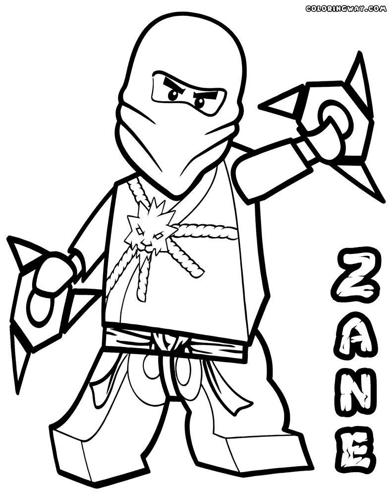 Lego Ninjago Coloring Pages Free Printable 14