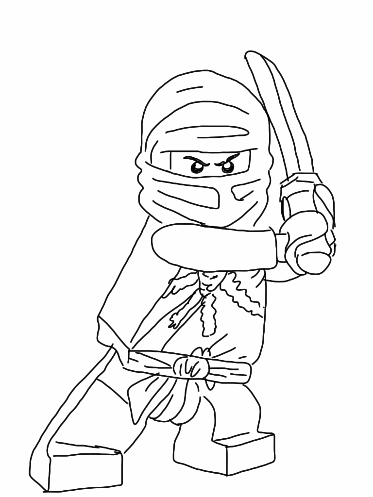 Lego Ninjago Coloring Pages Free Printable 15