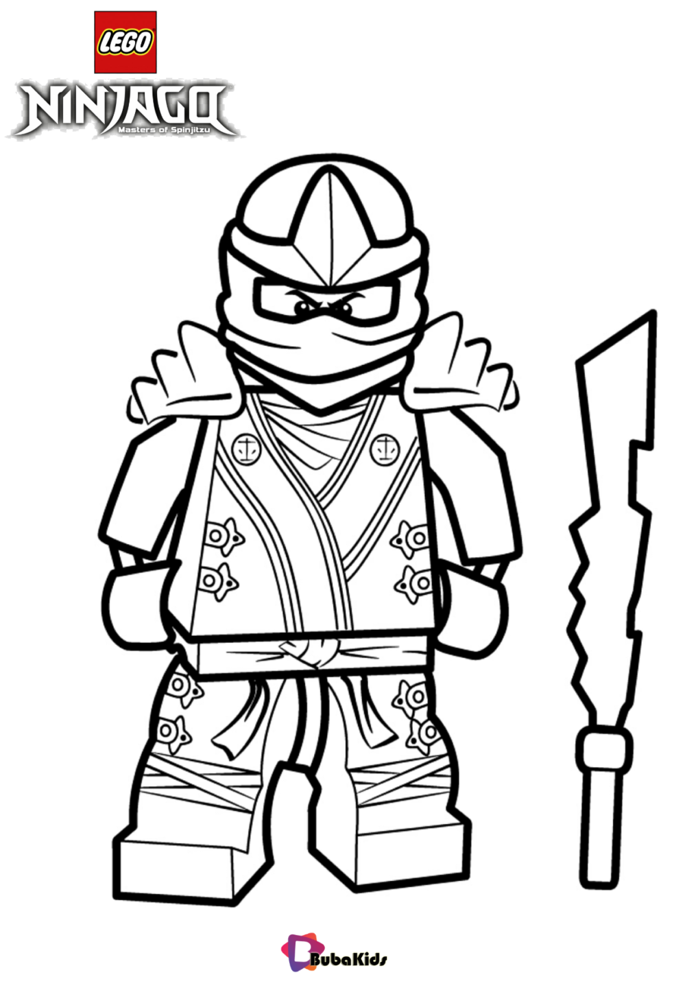 Lego Ninjago Coloring Pages Free Printable 16