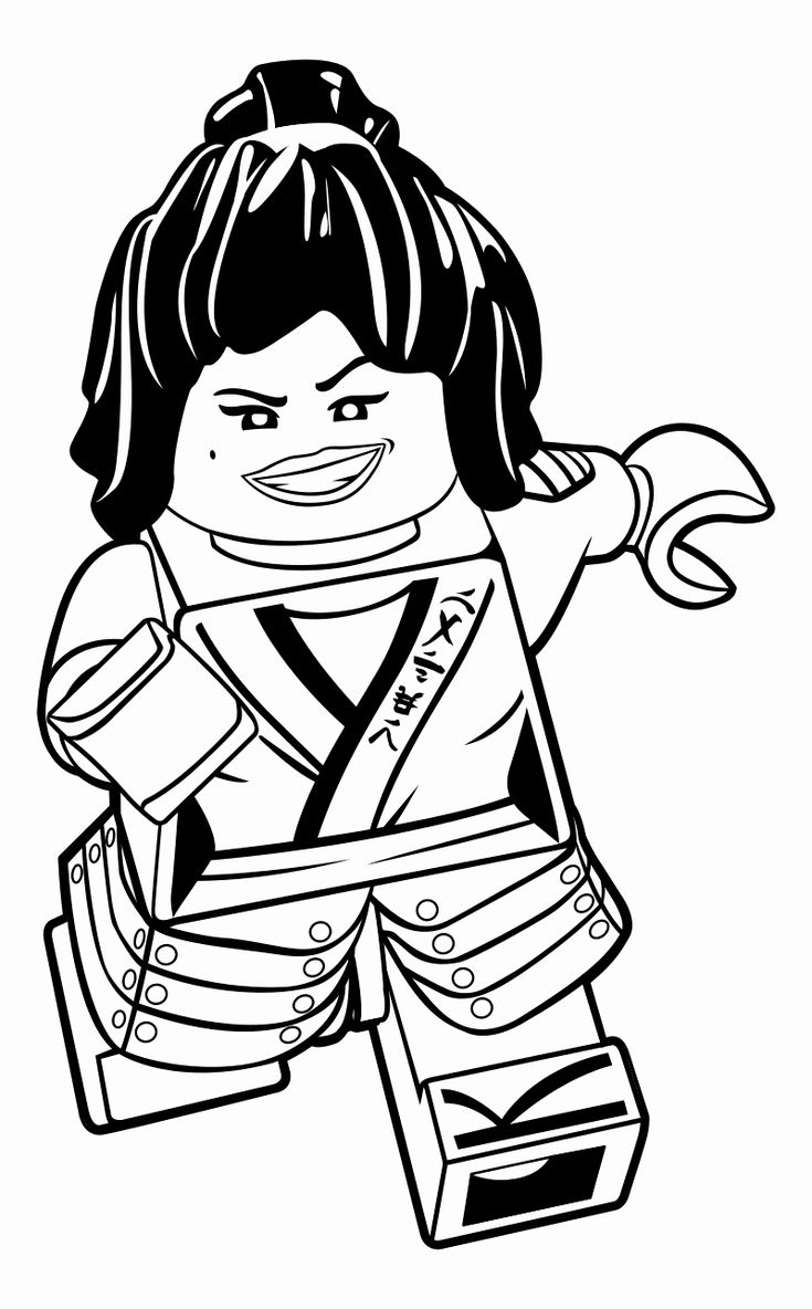 Lego Ninjago Coloring Pages Free Printable 17