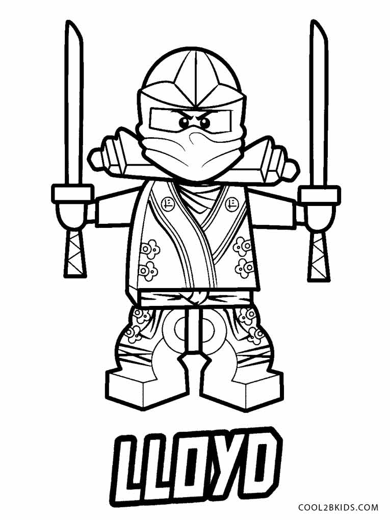 Lego Ninjago Coloring Pages Free Printable 18