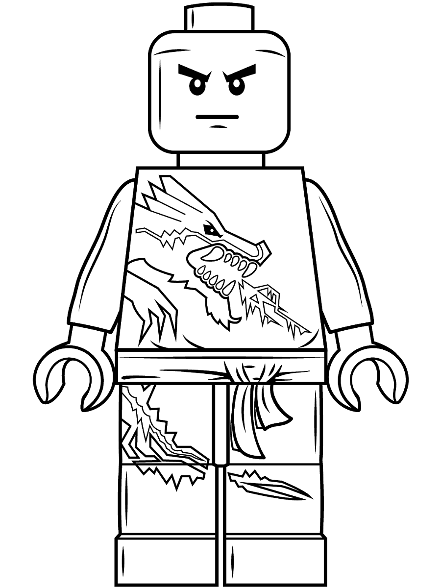 Lego Ninjago Coloring Pages Free Printable 23